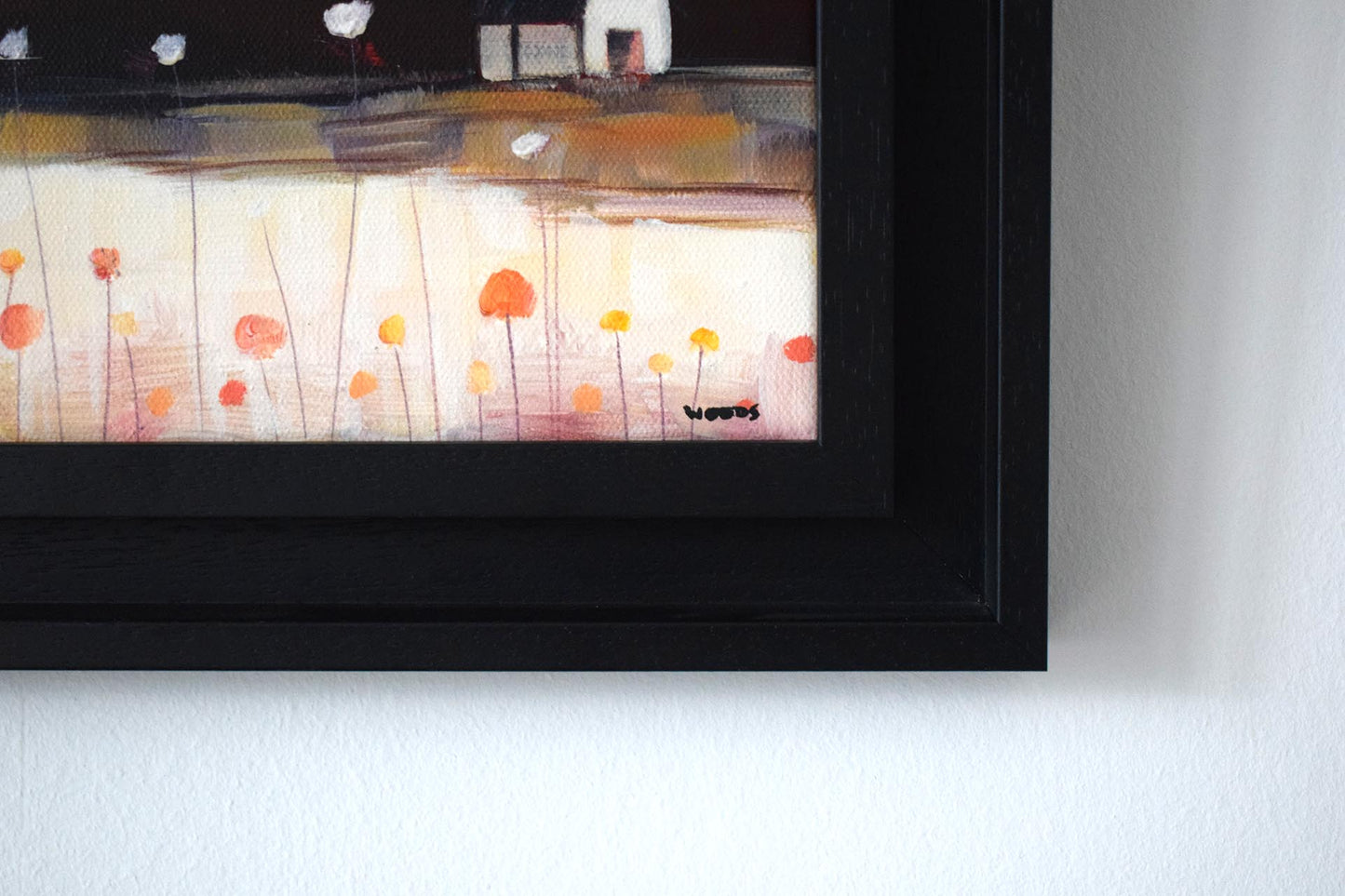 Red October Sky (Original Painting)