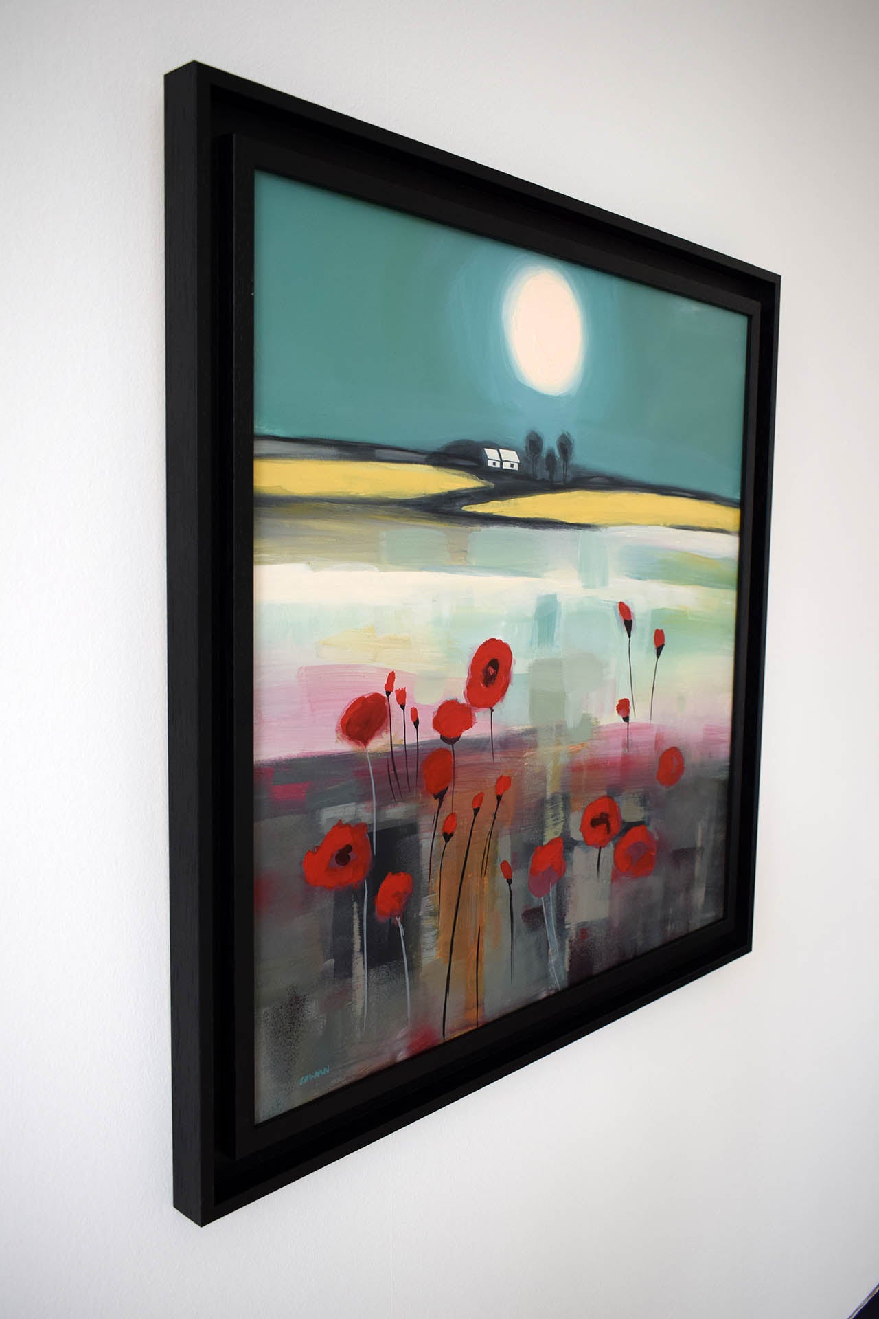 Fields at Nightfall (Original Painting)