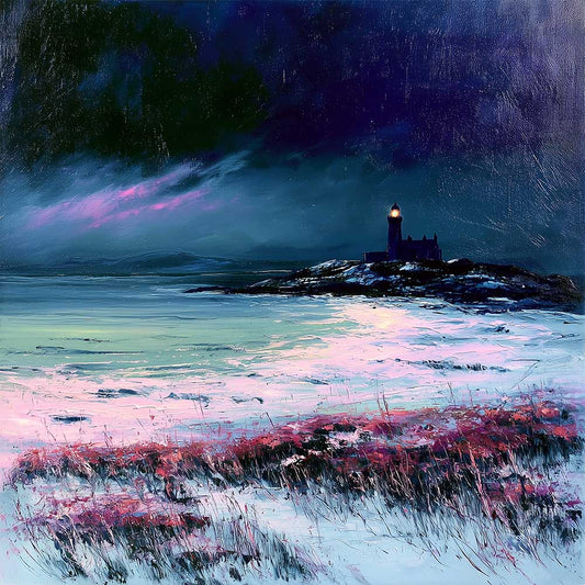 Storm at the Lighthouse, Ardnamurchan