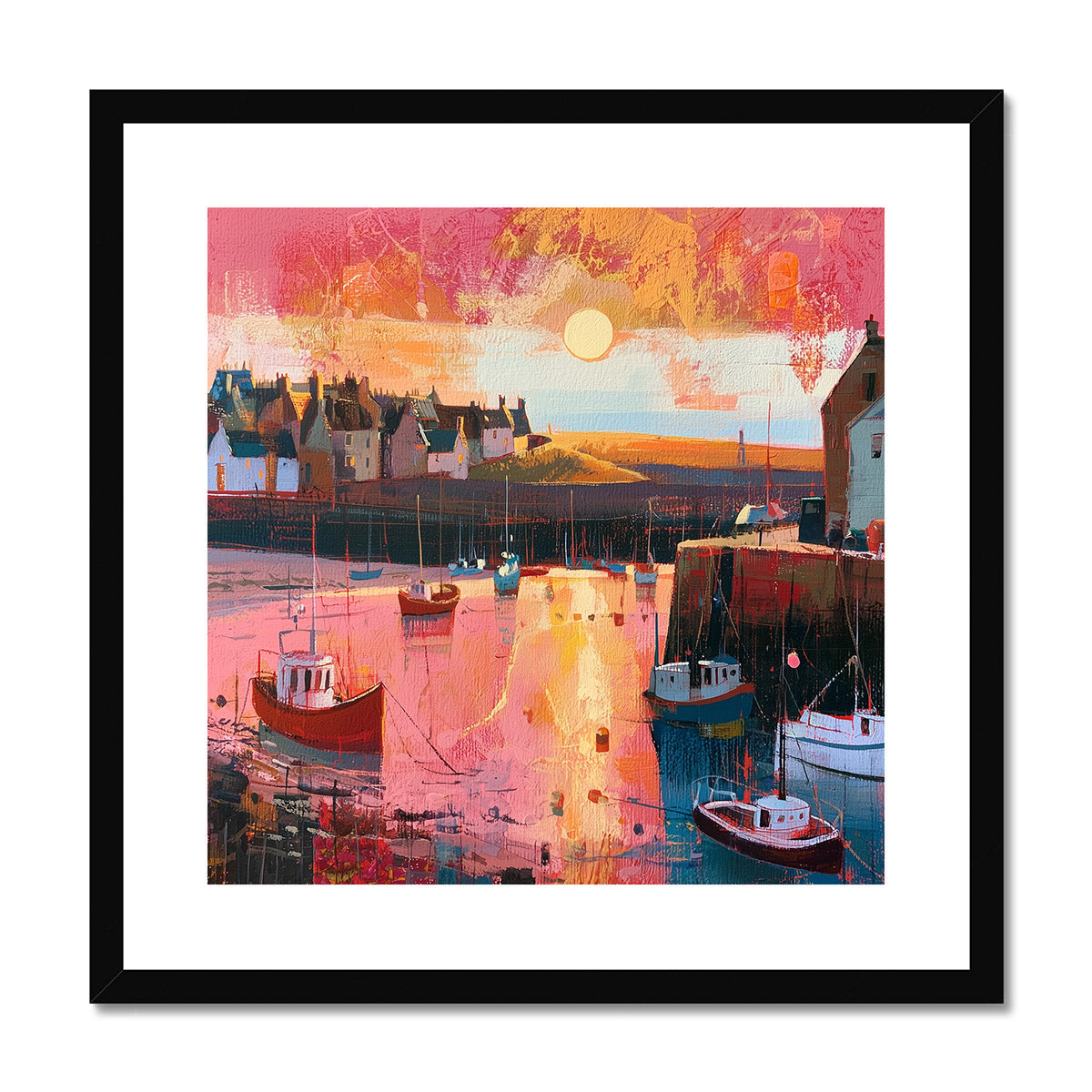 Last Light in the Harbour