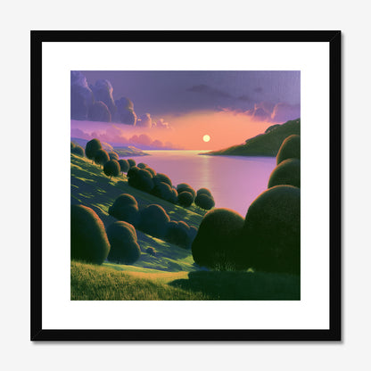 Sunset Over the Loch