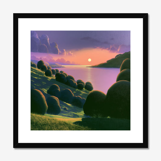 Sunset Over the Loch