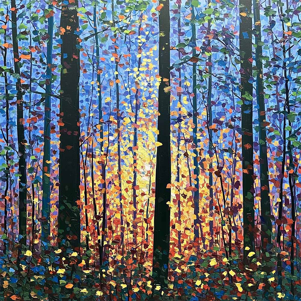 Light Through the Pines