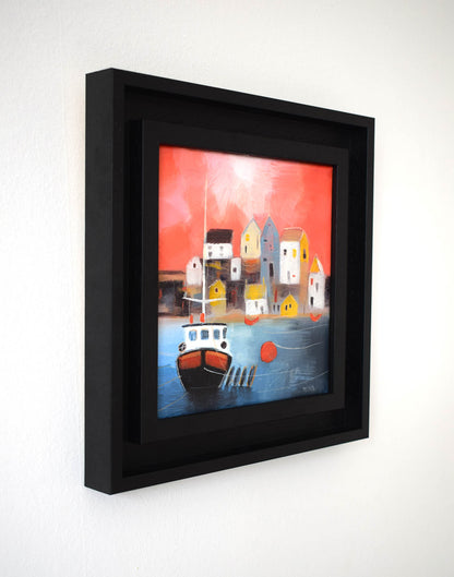 Evening at the Harbour (Original Painting)