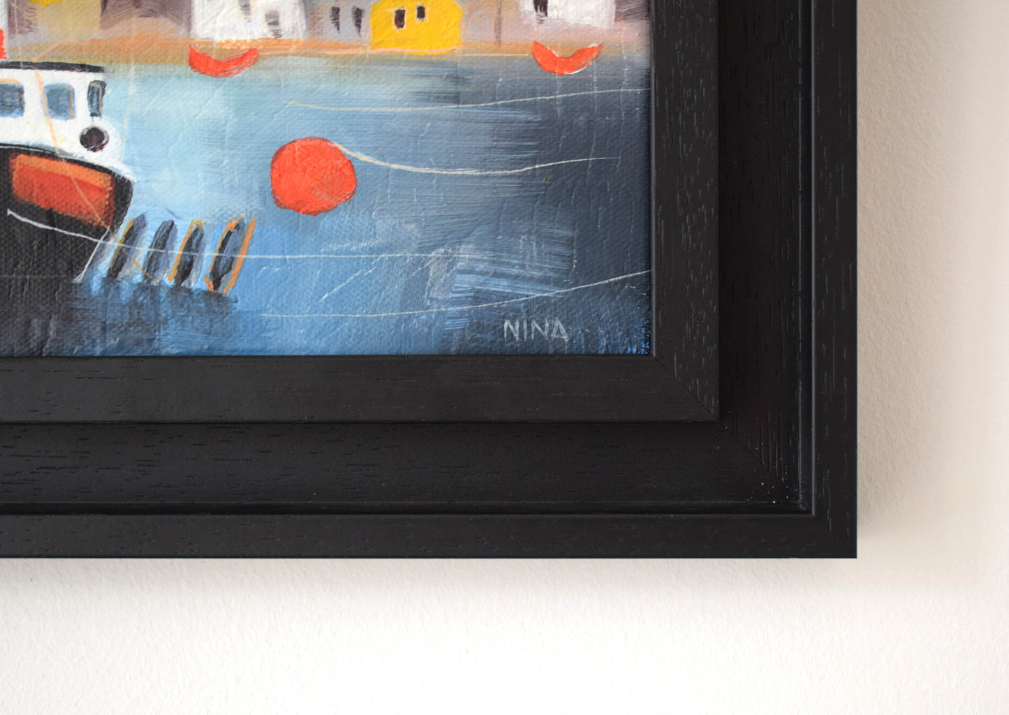 Evening at the Harbour (Original Painting)