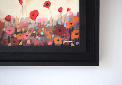Orange Moon Night (Original Painting)