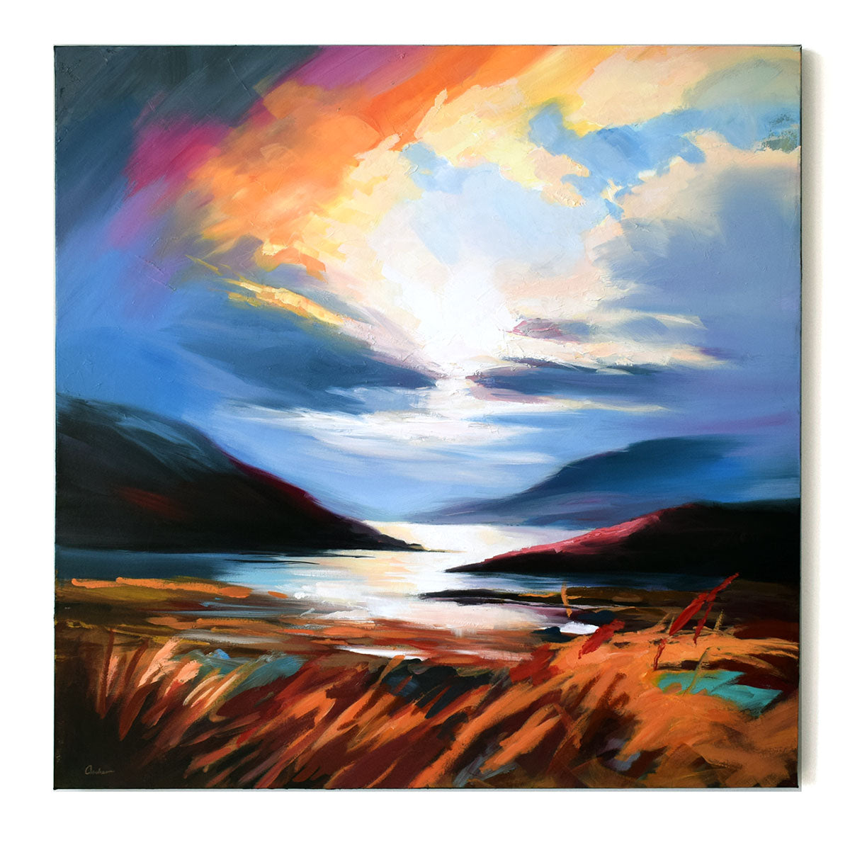 Mists of Loch Ness (Original Painting)