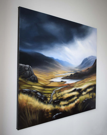 Storm Over the Lake District (Original Painting)