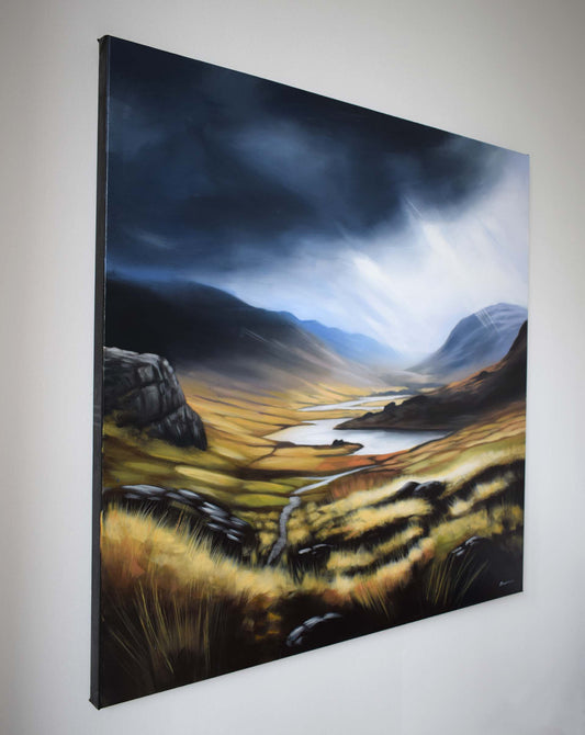 Storm Over the Lake District (Original Painting)