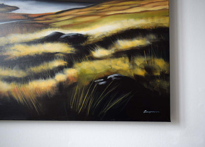 Storm Over the Lake District (Original Painting)