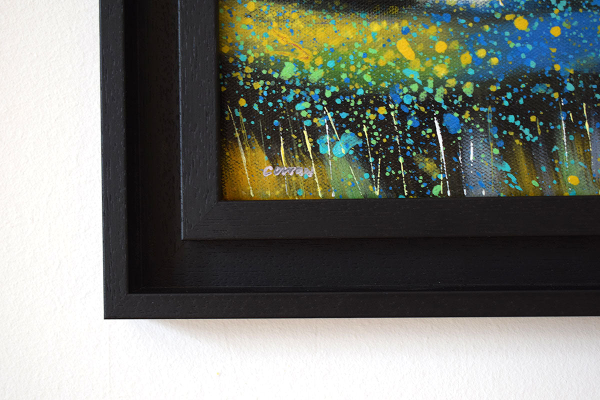 Phthalo Fields (Original Painting)