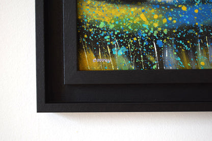 Phthalo Fields (Original Painting)