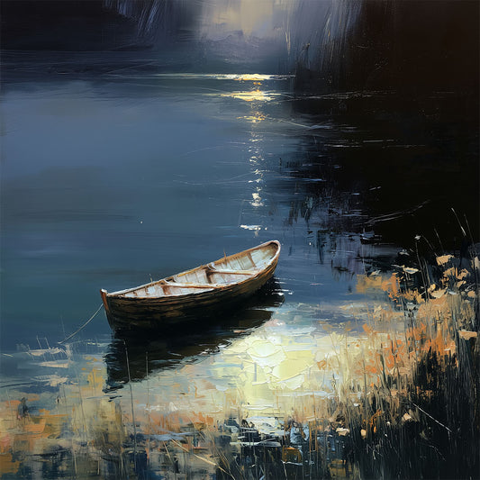Moonlit Mooring