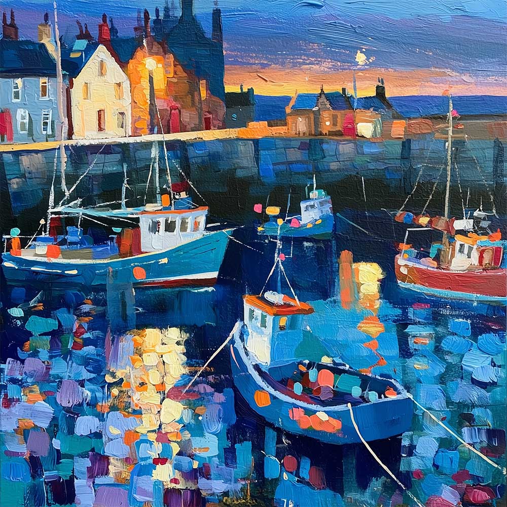 Boats at Dusk